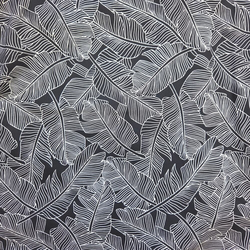 Lands' End 3X Sport Skirt/Skort Pull On Stretch Back Pocket Black White Leaf - Picture 9 of 16